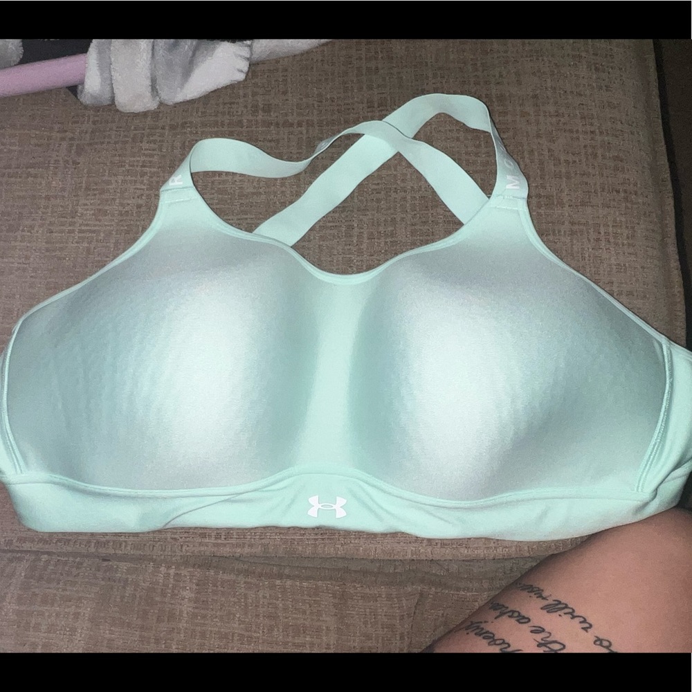 Under Armour Mint Crossback Padded Sports Bra
